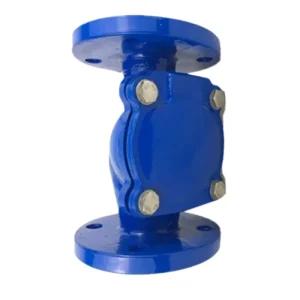 Silent Flanged Rubber Disc Check Valve H44X 16Q for Sewage Pump