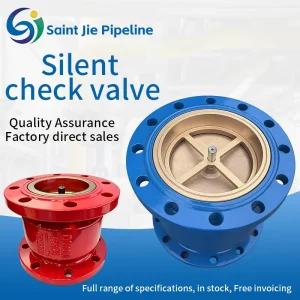 Silent Manual Stainless Steel Check Valve for Water Systems with Noise Reduction DN100 Port Size Low Temperature Application