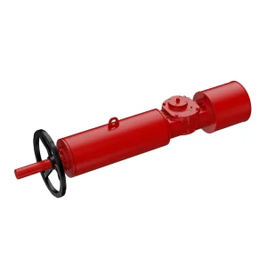 Single-Acting Scotch Yoke Pneumatic Actuator for Water Control Valves, OEM Customization Supported