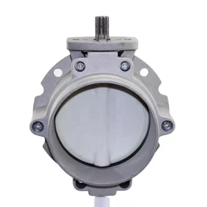 Single Flange Butterfly Valve Body for Cement DN100 Aluminium V1FS100SN 4 inch Pneumatic Normal Temperature