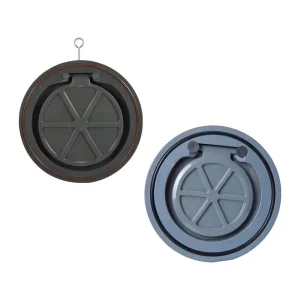 Single Plate Flap Plastic Non-Return Check Valve for Industrial Chemical Corrosion Resistance