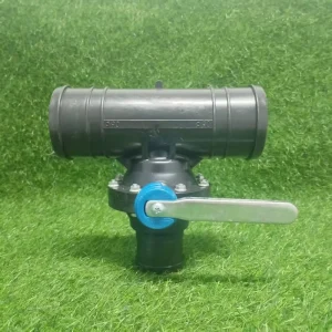 Single Valve Tee 90*63mm Three way Four way Ball Valves Agricultural Drip Irrigation Irrigation Supplies Accessories