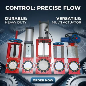 Sluice Gate Valve Separator Stainless Steel Manual Pneumatic Automatic Control Device Mining Machinery