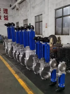 Slurry Valve Knife Gate Valve manual pneumatic actuator electric ANSI JIS DIN PN standard high quality