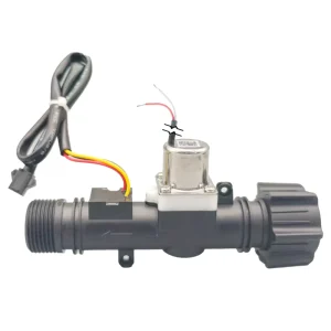 Smart Wifi Control Valves 3/4in 6V 9V 12V 24V Garden Irrigation Valve with Flow Sensor SDF-S330B