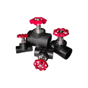Socket Fusion Rising Stem Stop Valve Durable and Leak Proof