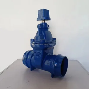 Socket Gate Valve BS5163 Cast Iron Gate Valve 4-inch Non-rising Stem Socket Gate Valve HDPE Pipe Resilient Seated Gate Valve
