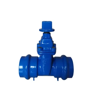 Socket Resilient NRS Gate Valve ZA5XC Socket Connection Is Suitable for IPS PVC Pipes Square Head Gate Valve