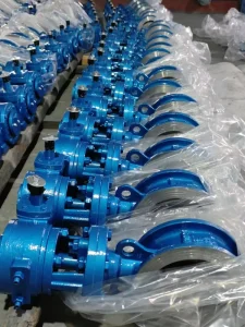 Socket Weld High Temp Butterfly Valve DN60 304 Stainless Steel For Liquid Oxygen EU Standard