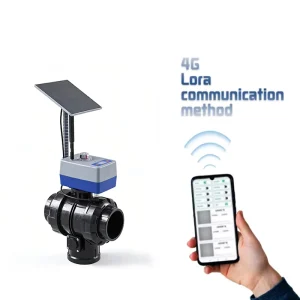 Solar Energy Intelligent Electric Ball Valve Butterfly Valve Three-way Mobilephone Wireless Control Agricultural Irrigation