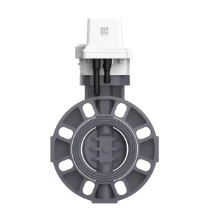 Solar-Powered Smart Butterfly Valve DN50 for Irrigation with LoRaWAN & 4G Via APP