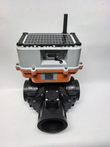 Solar Powered Stainless Steel 2 Way Butterfly Valve with Wireless Control High Pressure 5000 PSI DC AC Compatible