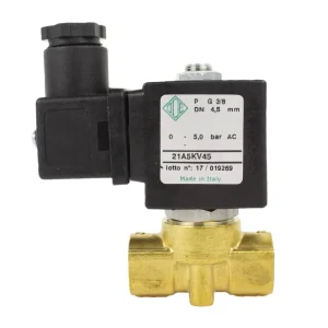 Solenoid Valve Brass G3/8 21A5KV45 AC220V AC110V DC24V AC24V 2 Way Direct Acting N.C. Normally Closed Beverage Machine