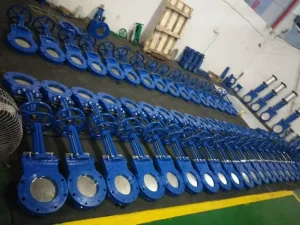 Solid Wedge Class300 Bolted Threaded Stainless Steel Knife Gate Valve
