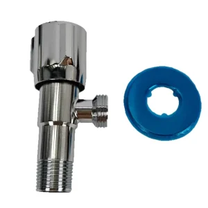 Southeast Asian Manual Quick Open Rotary Angle Valve Chrome Finish Female Thread 1 2 Port Size In wall Concealed for Wash Basin