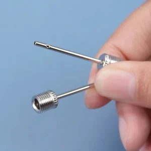 Sports Ball Inflating Pump Needle for Football, Basketball, and Soccer Stainless Steel Pin
