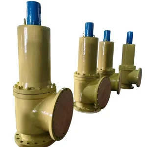 Spring Direct Loaded Type Gas Safety Relief Valve for Boiler Pressure Vessel Top Mounting Stainless Steel High Temp Simple
