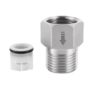 Stainless Steel 1 2″ Male to 1 2″ Female Thread Check Valve Water Media Pneumatic Power Non Return One Way