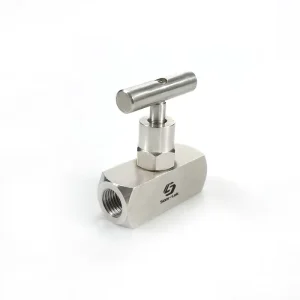 Stainless Steel 3 8 NPT or BSPT Female Thread Integral Forged Needle Valve 6000psi