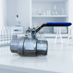 Stainless Steel 304 2PC Floating Ball Valve with DIN M3 Standard