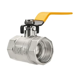 Stainless Steel 304 2pc Manual Water Full Bore BSP Ball Valve with Threaded Ends OEM 3 Year Warranty 200 psi PTFE Sealing