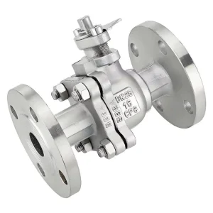 Stainless Steel 304 316 Ball Valve CF8M CF8 ASME DN50 Direct Mounting Pad Full Port 2PC Flanged End for Gas OEM