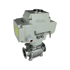 Stainless Steel 304 316 Electric Ball Valve 2 3 Way Motorized Ball Valve with Actuator 12V 24V 220V IP65 Waterproof