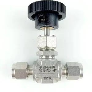 Stainless Steel 304/316 Manual Control Female Needle Valve for Industrial Use