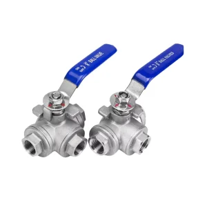 Stainless Steel 304/316 Threaded BSP BSPT G Manual Control Ball Valves for Water OEM