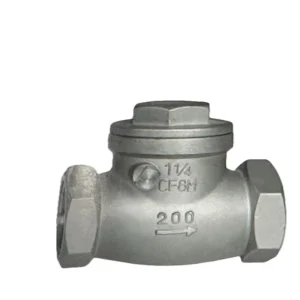 Stainless Steel 304 316 Typing Flange Swing Check Valve with ISO CE NSF ASME CUPC Certification