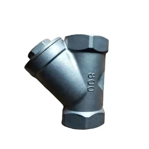 Stainless Steel 304 316 Y Type Check Valve 800PSI PN55 Non Return Valve