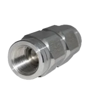 Stainless Steel 304 316L Hydraulic Valve Male External Thread High Pressure Instrument NRV Non Return Check Valve