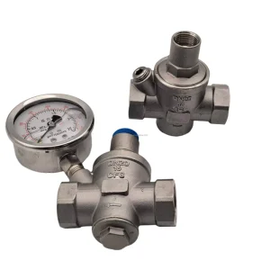 Stainless Steel 304 Adjustable Pressure Reducing Valve for Water