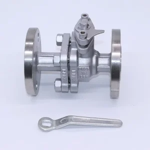Stainless Steel 304 Flanged Ball Valve Soft Sealed Manual Stop Valve for Water Treatment