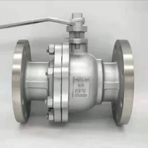Stainless Steel 304 Floating Ball Valve Flanged Type for Corrosive Industrial Fluid Control System