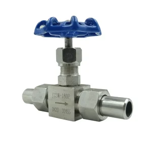Stainless Steel 304 High Pressure Thread Needle Valve 6000 PSI SS304 J23W Butt Welding Needle Globe Valve