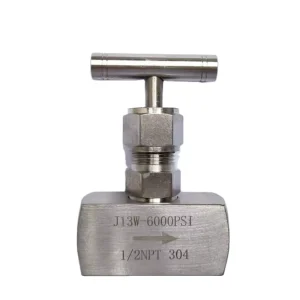 Stainless Steel 304 J13W Water Needle Valve DN6 DN25 PN160 High Pressure Threaded Flow Regulating Manual