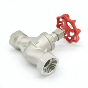 Stainless Steel 304 S-Type High Pressure Manual Threaded Globe Stop Valve, DN15-DN80