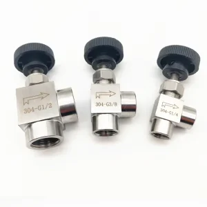 Stainless Steel 304 SS316L Angle Needle Valve