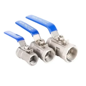 Stainless Steel 316/304 Ball Valve One-piece 1/2” 3/4” 1”