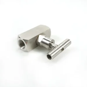 Stainless Steel 316 Hydraulic 1/2 Inch Control Needle Valve Forged Needle Valve 6000 PSI