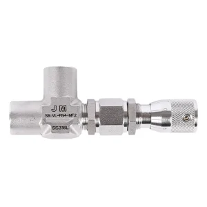 Stainless Steel 316 Manual Angle Micro-Metering Needle Valve 5000psi 1/8″-3/8″