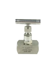 Stainless Steel 316 Manual Female Thread Needle Valve 10000 Psig F*F Connection 1-Way High Temperature Oil/Water/Gas