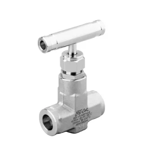 Stainless Steel 316 Manual Needle Valve 1/8-1 1/4 Inch Liquid/Gas 10000 Psi Instrumentation