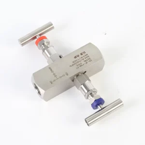 Stainless Steel 316L 1/2 NPT Manual Female-to-Female Thread 1-Way Needle Valve Manifold