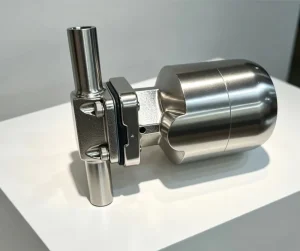 Stainless Steel 316L Weld Type Pneumatic Diaphragm Valve DN15 Zero Dead Space EPDM Valve for Biotech CIP SIP Pipeline Equipment