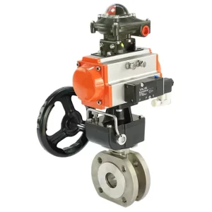 Stainless Steel AISI 316 Compact Flanged Ball Valve 16 Bar Manual BV3232P-FP-FB-ISO-H 5