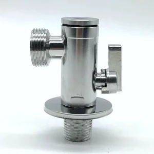 Stainless Steel Angle Valve 1/2″ 3/4″ Ball Valve for Under Sink Bathroom Plumbing Sanitary Wares