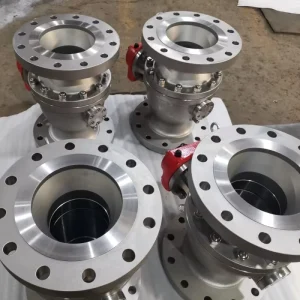 Stainless Steel Ball Valve ASME B16.34 Metal Seated Valve Oil and Gas Pipeline Waterworks 3-Piece Full Port Stainless