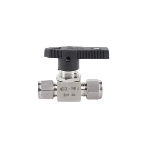 Stainless Steel Ball Valve For Instrument Tubing SS316 Compression Ball Valve For 10mm 3 8 Inch OD Tube